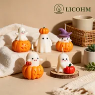 LICOHM Ghost Pumpkin Scented Candle‑Halloween Aroma Candle — image 2