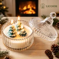LICOHM Christmas Tree Candle - Glass Jar Scent Options — image 1