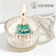 LICOHM Christmas Tree Candle - Glass Jar Scent Options — image 4