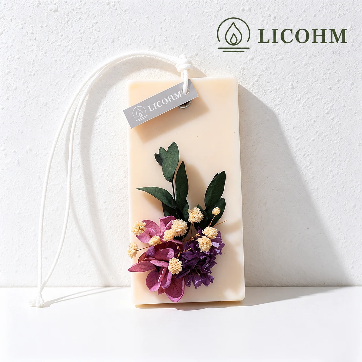 LICOHM Botanical Wax Sachet - Dried Flower Hanging Freshener