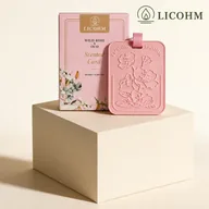 LICOHM Embossed Floral Scented Card - Wardrobe & Car Air Freshener — image 2