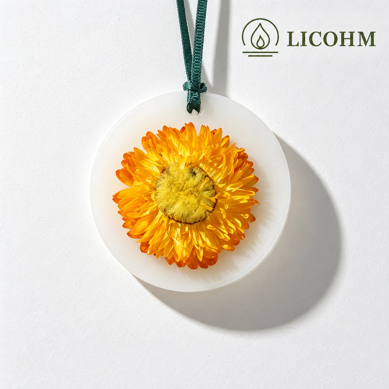LICOHM Hanging Scented Wax Tablet - Dried Flower Decoration