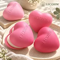 LICOHM Heart Fragrance Ornament - Sculpted Case and Raised Lettering Detail — image 1