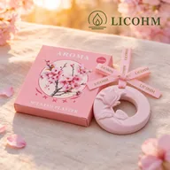 LICOHM Scented Plaster Tablet-3D Rose Ring Hanging Pendant — image 2