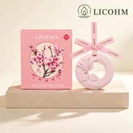LICOHM Scented Plaster Tablet-3D Rose Ring Hanging Pendant — image 3